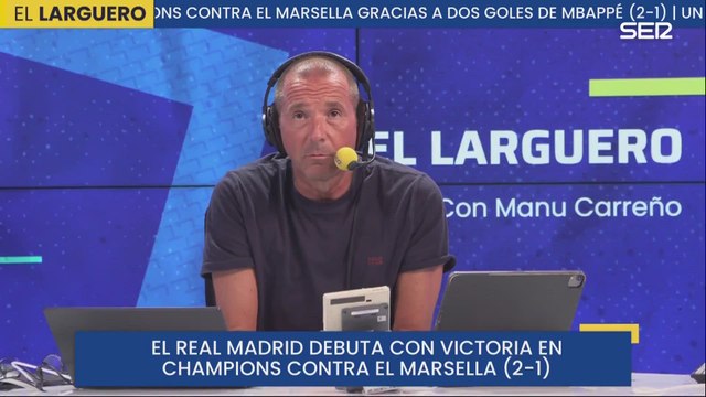 Manu Carreño explica la situación de Vinicius y se apoya en tres razones