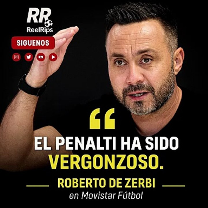🚨 DE ZERBI EXPLOTA POR EL PENALTI AL REAL MADRID: "HA SIDO VERGONZOSO" ⚽🔥