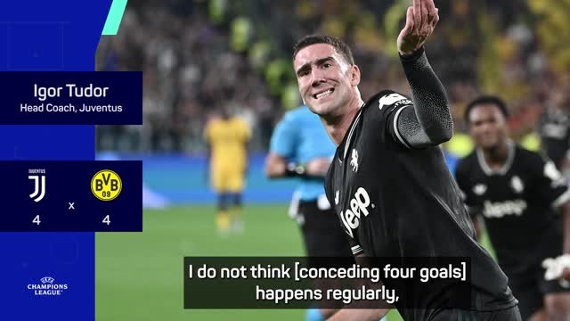 Unlikely draw a small positive for Tudor after Juventus-Dortmund epic