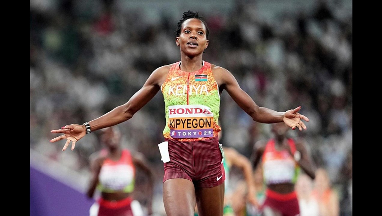 Mondiaux d'athlétisme : Kipyegon remporte le 1.500 mètres à Tokyo