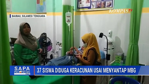 37 Siswa di Baubau Diduga Keracunan Massal Usai Santap Makan Bergizi Gratis | SAPA PAGI