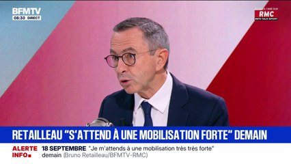 Bruno Retailleau: “Le 10 septembre, ils voulaient bloquer la France, ils n’ont rien bloqué du tout”