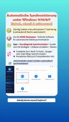 ✨ Automatische Dateisynchronisation leicht gemacht – schnell & zuverlässig