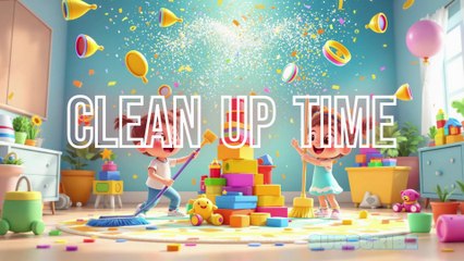 Let’s Clean Up! 🧼 Fun & Catchy Song to Make Kids Enjoy Cleaning