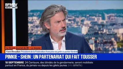 "C'est une honte" : Yann Rivoallan, président de la Fédération française du prêt-à-porter féminin, réagit au partenariat entre Pimkie et Shein