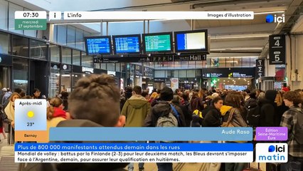 17/09/2025 - ici matin par ici Normandie (Seine-Maritime - Eure) en vidéo