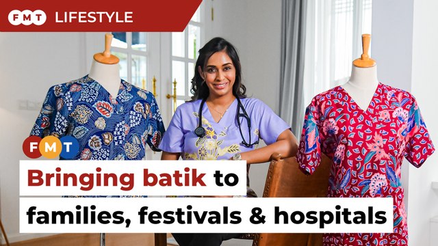 Dr Nisha brings batik creations to families, festivals and hospitals