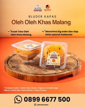 Hub. 0899 6677 500, PUSAT HAMPERS BLUDER DAN OLEH OLEH KHAS MALANG BATU BLUDER KAPAS