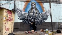 Un mural honra la memoria de Alicia Matías en Iztapalapa