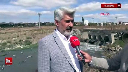 Çorlu Deresi'nde evsel atıkların arıtılmadan verildiği tespit edildi, inceleme başlatıldı