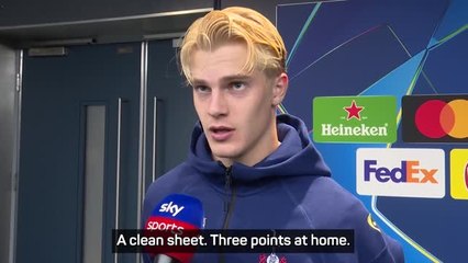 Bergvall living his dream in Tottenham's Champions League win