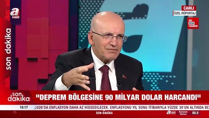 Mehmet Şimşek: Enflasyon 2026'da yüzde 20'nin altına inecek