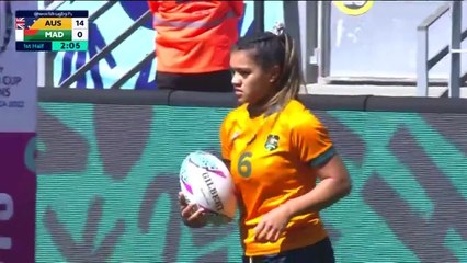 Road to Championship Title - Highlights Game 1 to Final - Australia Women's 7s  RWC 7S