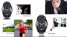 Full Wrist Watch Spy Camera with Free Demo for Indoor or Outdoor Security