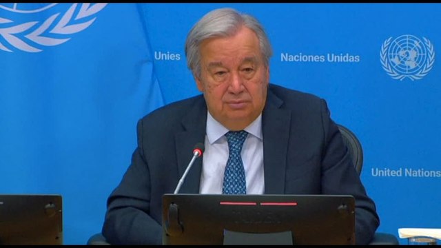 M.O., Guterres: soluzione a due stati non è un regalo ad Hamas