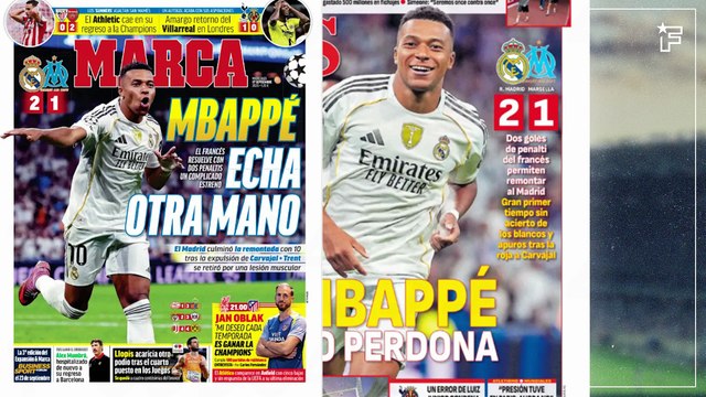 Les grands regrets de la presse française pour l’OM, alerte rouge pour Lamine Yamal