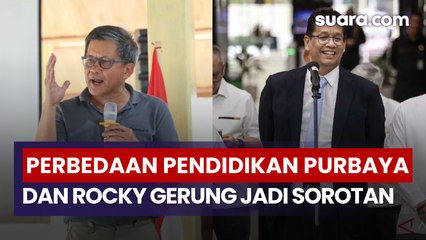 Beda Pendidikan Menkeu Purbaya dan Rocky Gerung yang Disuruh Belajar Ekonomi Lagi