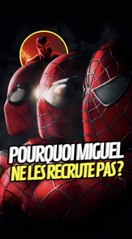 Pourquoi les 3 Spidey ne sont pas dans la Spider-Society ? #spidersociety #acrossthespiderverse #spidermannowayhome #theorie #marvel