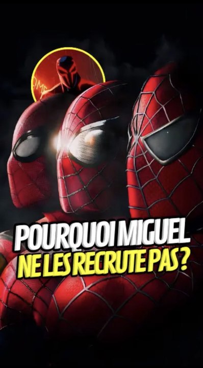 Pourquoi les 3 Spidey ne sont pas dans la Spider-Society ? #spidersociety #acrossthespiderverse #spidermannowayhome #theorie #marvel
