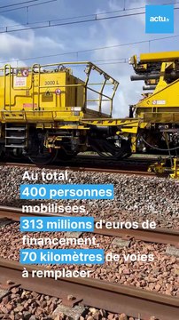 Travaux SNCF Paris Orléans : au cœur du plus gros chantier de chemin de fer de l'année