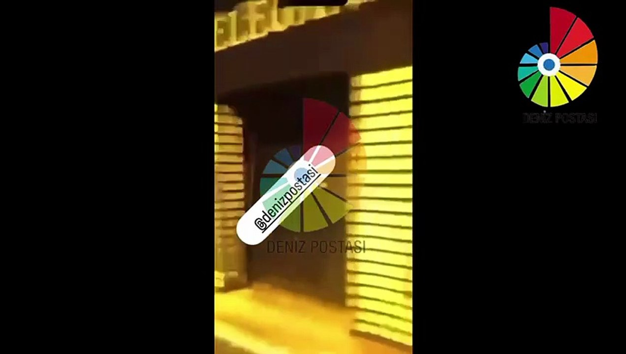 Çocuklarının önünde babaya tokat attı iş yeri kurşunlandı