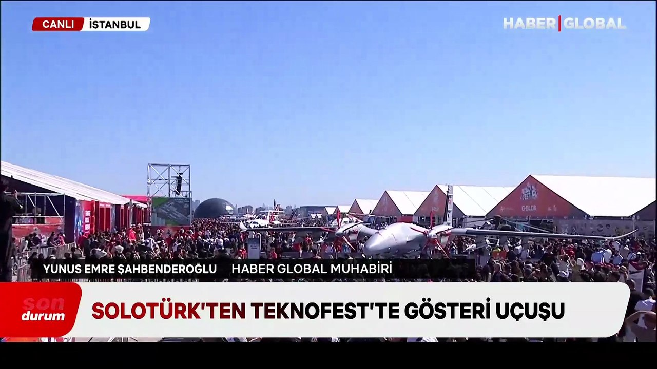 Solotürk'ten TEKNOFEST’te gösteri uçuşu