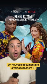 Aujourd’hui on regarde ce nouveau documentaire Netflix « Rebel Royals : L'improbable romance » ! Encore un docu qui va te rendre ouf !!! Dis-moi en commentaire si t’as envie de regarder ce documentaire et si tu l’as déjà vu dis-moi ce que t’en as pensé ☺️