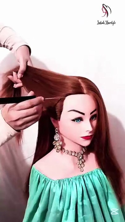 Cute Hair style girl Simple and Easy #shorts #hairstyle #hairstyles #hairstyletutorial