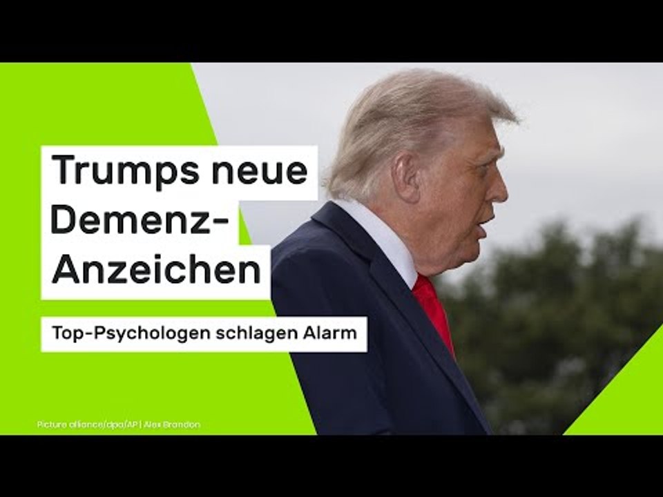 Trumps neue Demenz-Anzeichen alarmieren Top-Psychologen