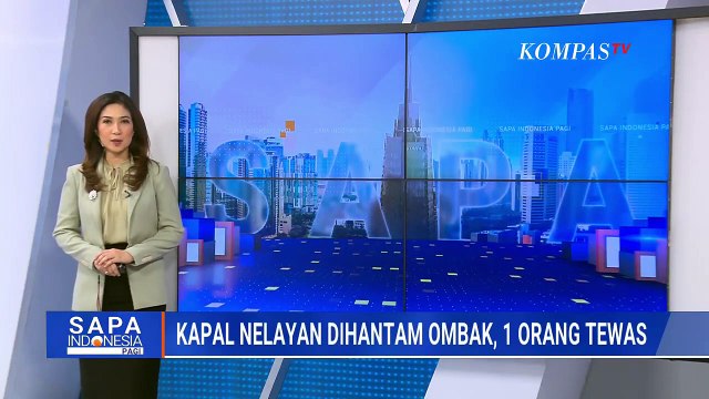 Gelombang Tinggi Padang Hantam Perahu Nelayan, 1 Tewas & 1 Hilang | SAPA PAGI