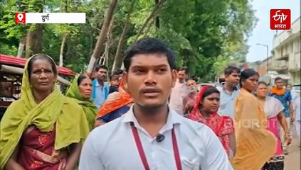 मरीज की मौत के बाद दुर्ग जिला अस्पताल में हंगामा, गलत इंजेक्शन लगाने का आरोप, अरुण वोरा भी पहुंचे