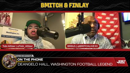 Deangelo Hall On How Commanders Can Create Turnovers I BMitch & Finlay