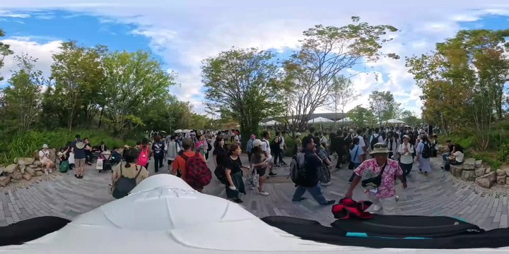 駆け込み万博の様子｜大阪万博2025【9/19】コモンズCからポルトガルへ！360°ウォーク体験　Last-minute Expo 2025 | Osaka Expo 2025 [September 19th] From Commons C to Portugal! 360° Walking Experience