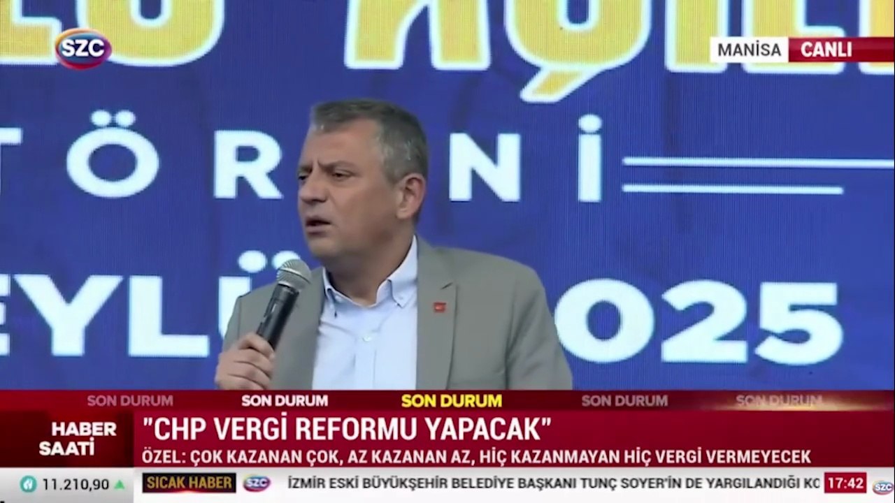 Özgür Özel, Erdoğan'ın Trump'ın oğlu ile ne görüştüğünü açıkladı