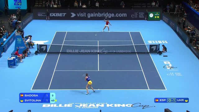 Paula Badosa (ESP) v Elina Svitolina (UKR) | 2025 Billie Jean King Cup Finals | Highlights