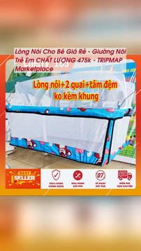 Lòng Nôi Cho Bé Giá Rẻ - Giường Nôi Trẻ Em CHẤT LƯỢNG 475k - TRIPMAP Marketplace