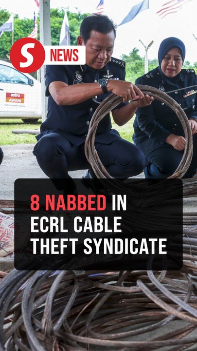 Cops nab eight over involvement in theft, purchase of ECRL cables