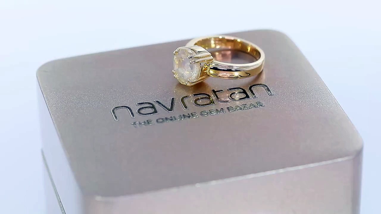 Precious Yellow Sapphire Ring