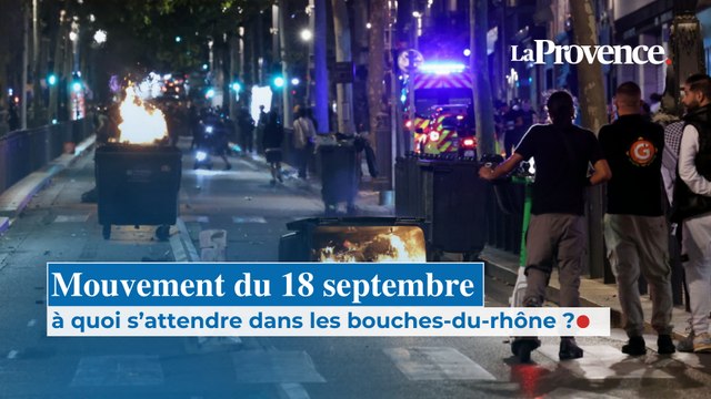 18 septembre : transports, cortèges, écoles, pharmacies... vers un jeudi noir en Provence ?