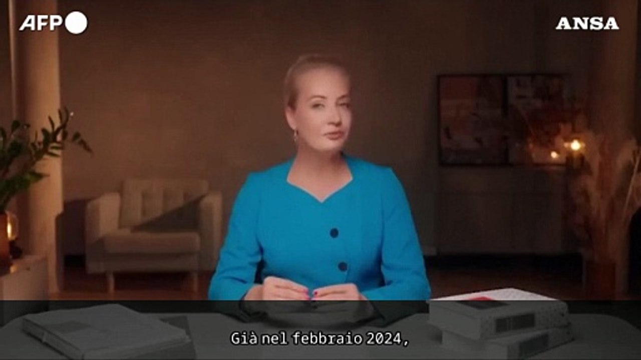 La vedova di Navalny rivela, "mio marito e' stato avvelenato"