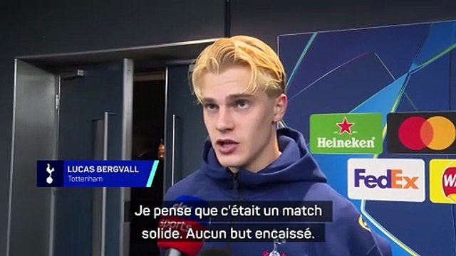 Bergvall : “Le rêve de tout enfant de jouer la Ligue des champions”