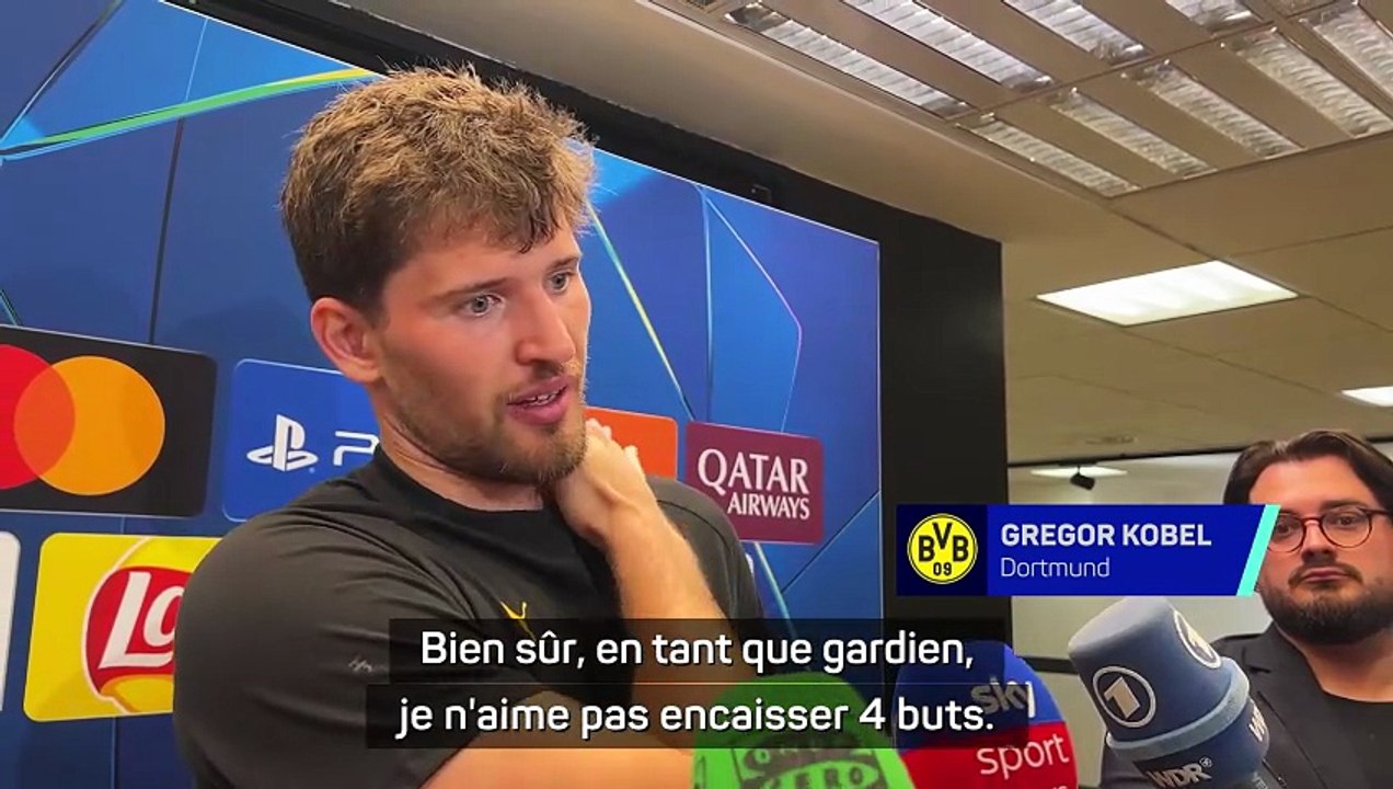 Kobel : “Une énorme déception, nous devons être plus matures”