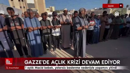 Gazze'de açlıkla mücadele devam ediyor