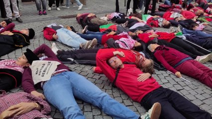 Intervention policière lors du cortège de rentrée de la KU Leuven