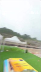 This platform was dirty days after inauguration