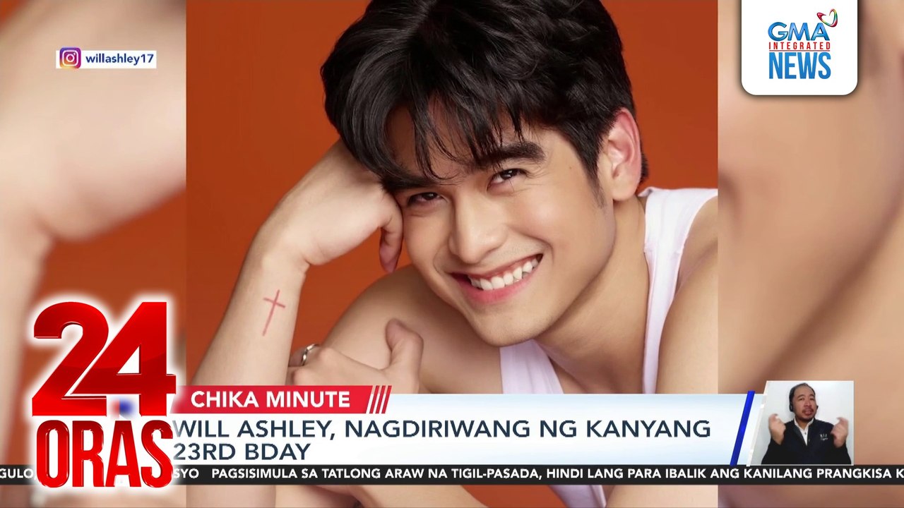 Will Ashley, nagdiriwang ng kanyang 23rd bday; Charlie Fleming, bday wish ang maraming opportunities | 24 Oras