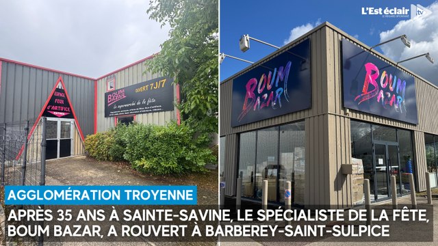 Boum Bazar, le spécialiste de la fête, a rouvert à Barberey-Saint-Sulpice après 35 ans à Sainte-Savine