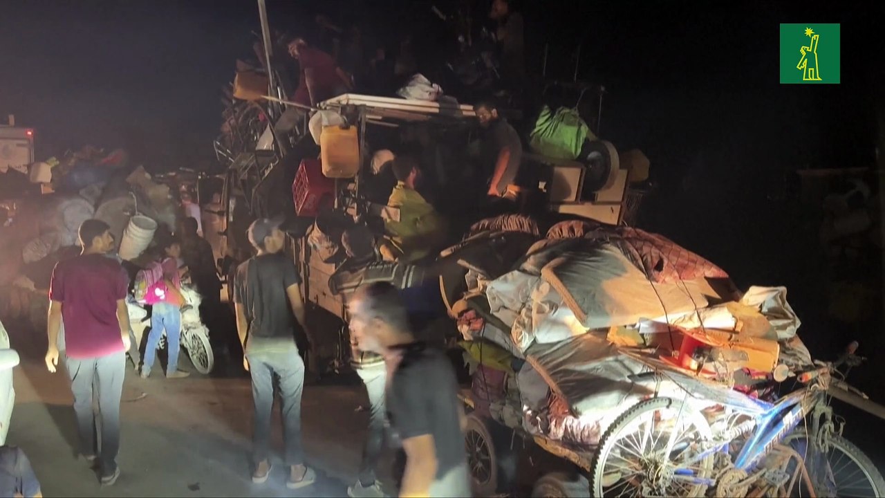 Israel abrirá nueva ruta "temporal" para acelerar huida de los habitantes de Ciudad de Gaza Gaza, Territorios Palestinos