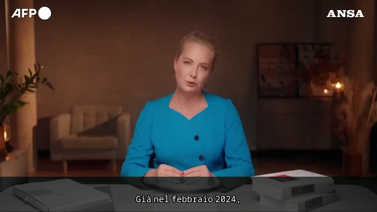 Yulia Navalnaya, la vedova di Navalny, rivela: «mio marito è stato avvelenato»