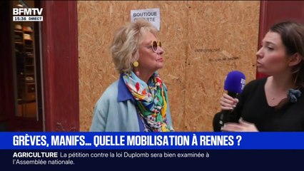 18 septembre: "On est très attentiste et très vigilant", confie Laurence Tallandier, commerçante à Rennes